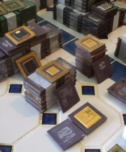 Cpu Ceramic Processor Scrap (486 & 386 CPU SCRAP)