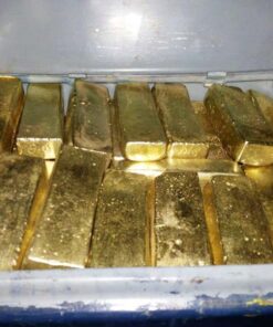 Alternative view of AU Gold bars